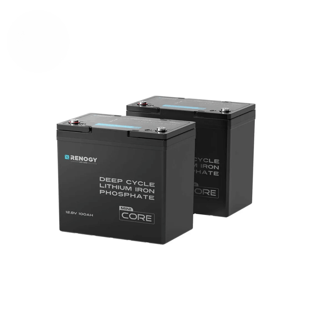 Renogy Mini Size 12.8V 100Ah Lithium Iron Phosphate Battery