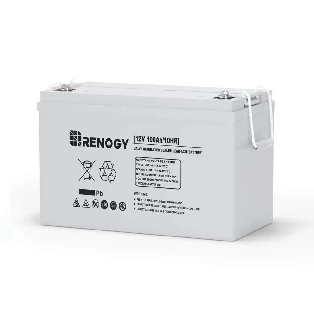Renogy 12V 100Ah/200Ah Deep Cycle AGM Battery
