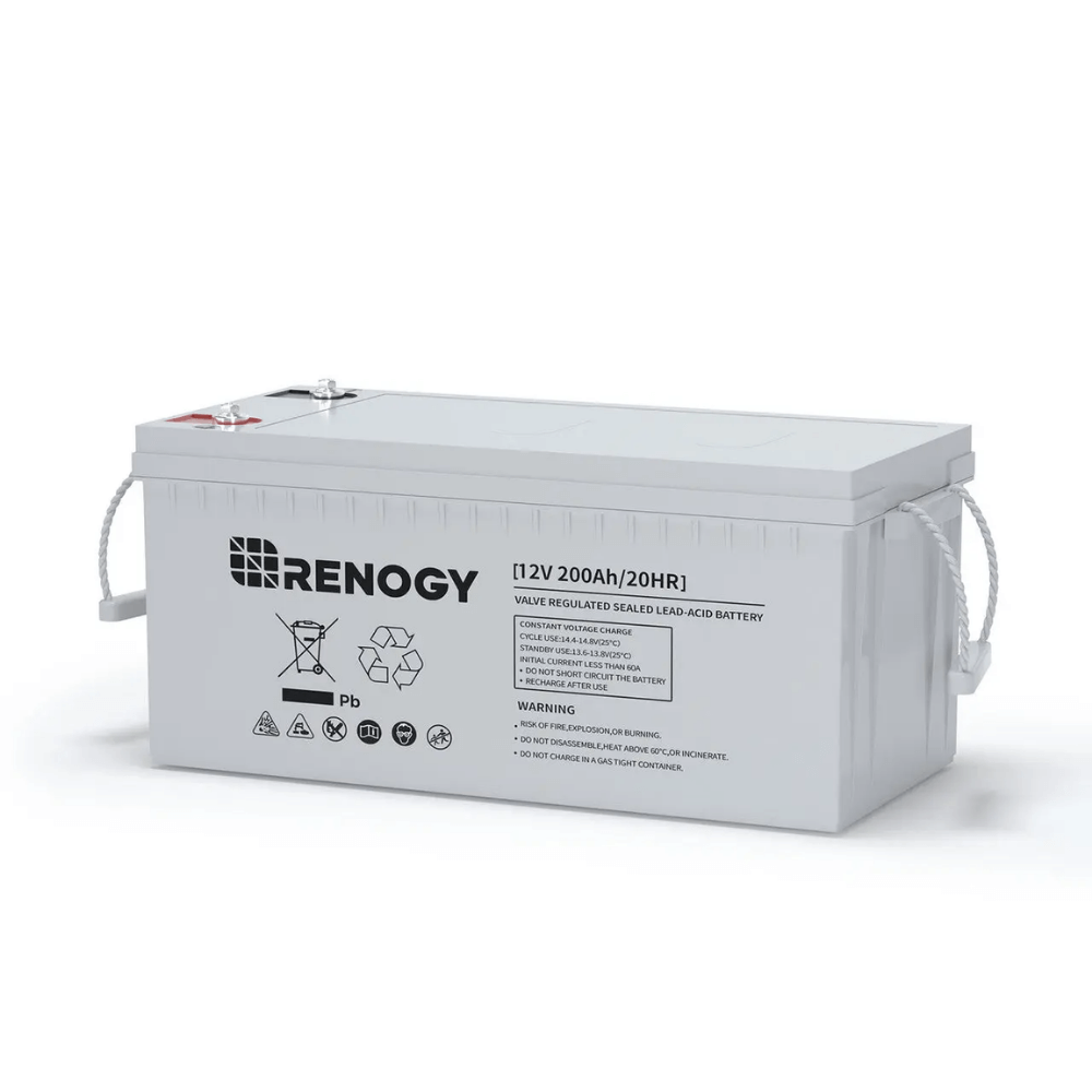 Renogy 12V 100Ah/200Ah Deep Cycle AGM Battery