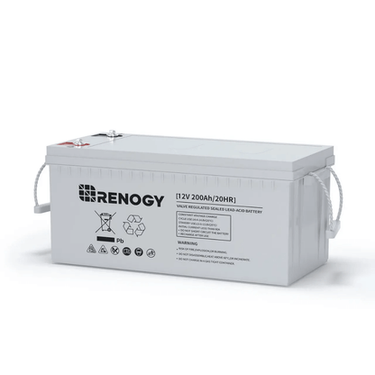 Renogy 12V 100Ah/200Ah Deep Cycle AGM Battery