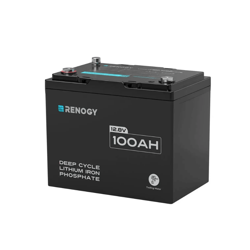Renogy Mini Size 12.8V 100Ah Lithium Iron Phosphate Battery