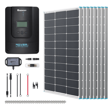 Renogy Premium Off-Grid Solar Kit 800W 12V/24V | Optional Smart Monitoring
