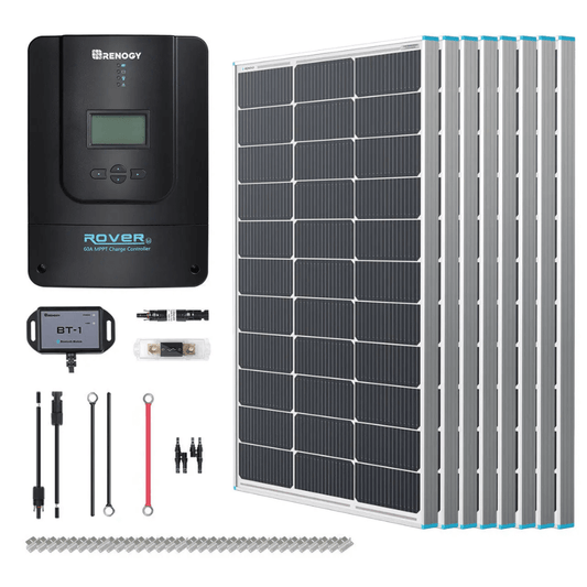 Renogy Premium Off-Grid Solar Kit 800W 12V/24V | Optional Smart Monitoring