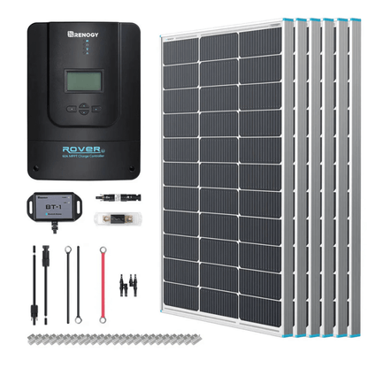 Renogy Premium RV Solar Kit 600W 12V/24V | Optional Smart Monitoring
