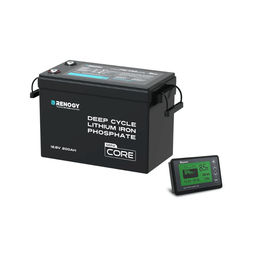Renogy 12V 200Ah LiFePO4 Battery w/ Low-Temperature Protection