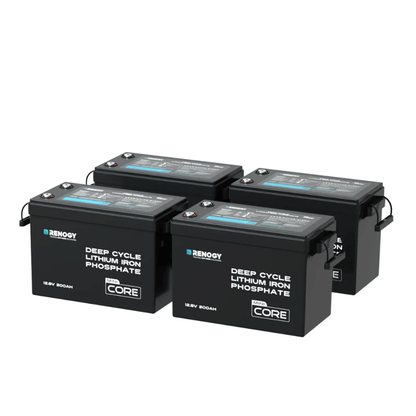 Renogy 12V 200Ah LiFePO4 Battery w/ Low-Temperature Protection
