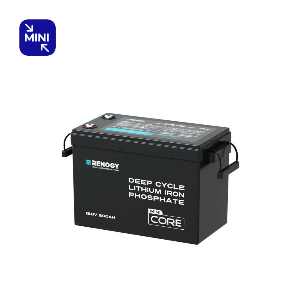 Renogy 12V 200Ah LiFePO4 Battery w/ Low-Temperature Protection
