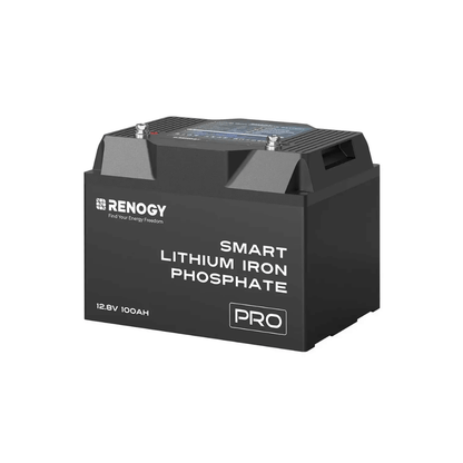 Renogy 12V 100Ah/200Ah Smart LiFePO4 Battery w/ Bluetooth & Self-Heating | Pro Series