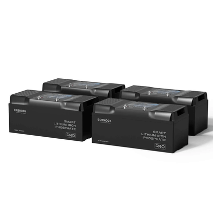 Renogy 12V 100Ah/200Ah Smart LiFePO4 Battery w/ Bluetooth & Self-Heating | Pro Series