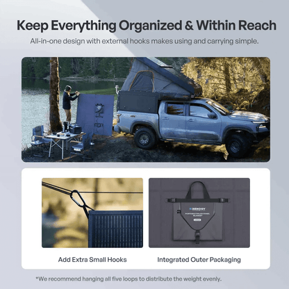Renogy 200/400W N-Type Portable Solar Panel Blanket