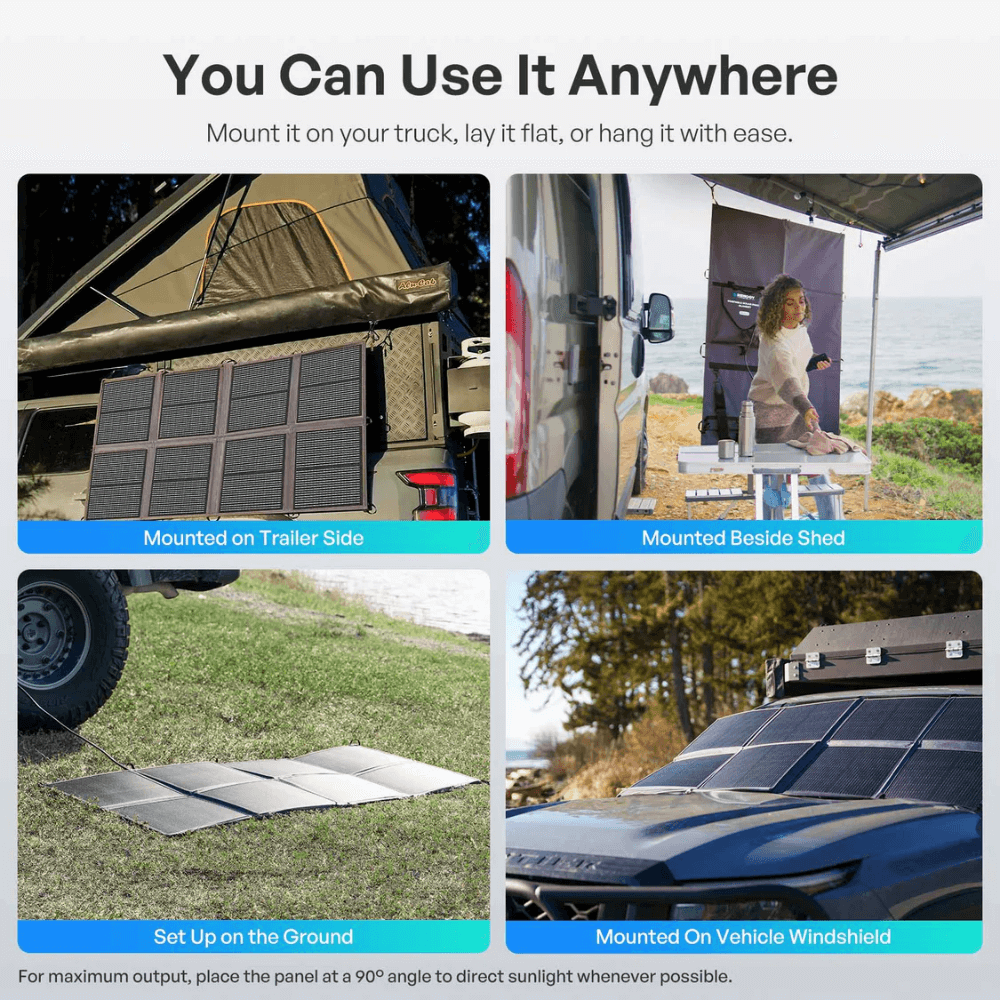 Renogy 200/400W N-Type Portable Solar Panel Blanket