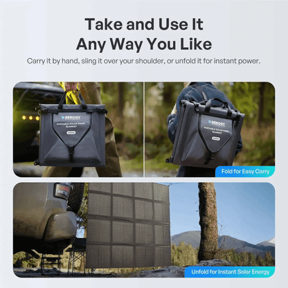 Renogy 200/400W N-Type Portable Solar Panel Blanket