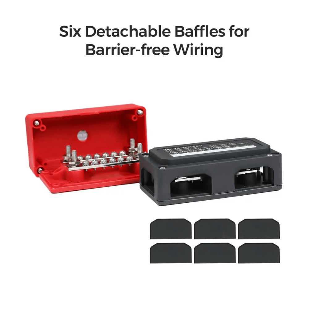 Renogy 100A/300A Red/Black Busbar