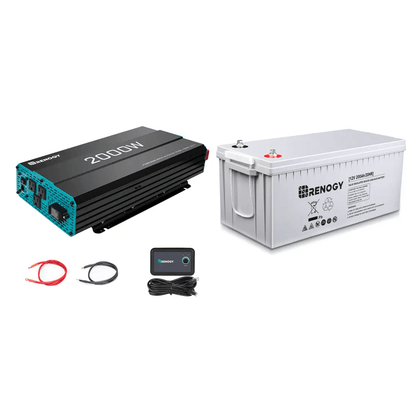 Renogy 700W/1000W/2000W/3000W 12V Pure Sine Wave Inverter