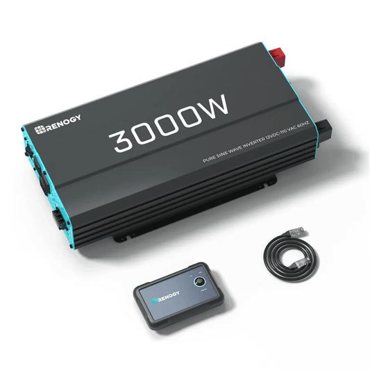 Renogy 700W/1000W/2000W/3000W 12V Pure Sine Wave Inverter