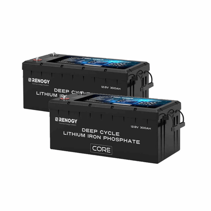 Renogy 12V 300Ah LiFePO4 Battery w/ Low-Temperature Protection