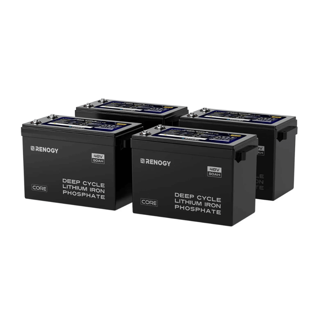 Renogy 48V 50Ah Smart Lithium Iron Phosphate Battery w/Self-heating | Core Series