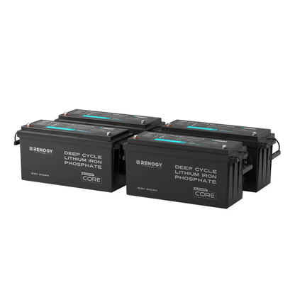 Renogy 12V 200Ah Lithium Iron Phosphate Battery w/ Bluetooth