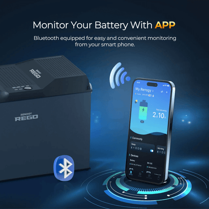 Renogy 12V 400Ah Cold Weather LiFePO4 Battery | Rego Series