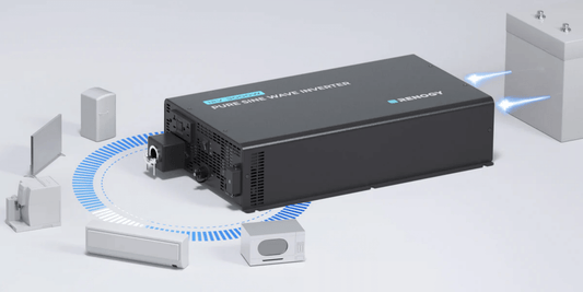 Renogy 3000W 12V Pro Pure Sine Wave Inverter with EcoSleep Mode
