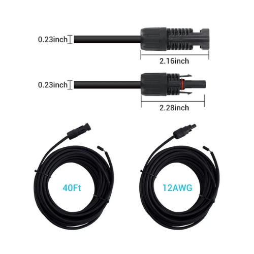 Renogy Solar Panel to Charge Controller Adaptor Kit