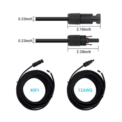 Renogy Solar Panel to Charge Controller Adaptor Kit
