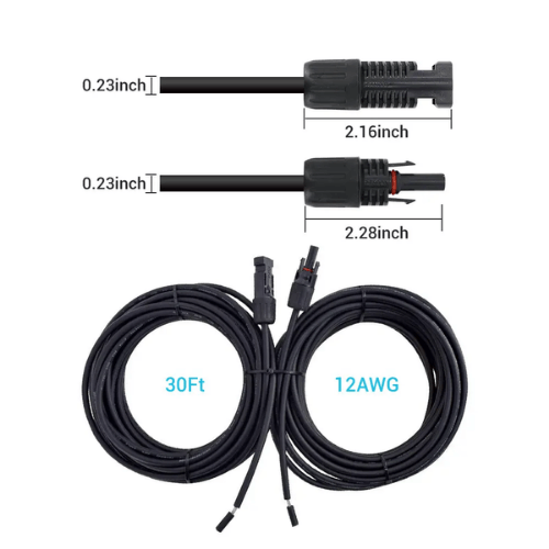 Renogy Solar Panel to Charge Controller Adaptor Kit