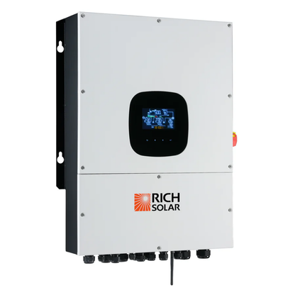 RICH SOLAR - NOVA 12K PV Hybrid Inverter Solar Kit | 61.44kWH Server Lithium Battery [KIT-SR0002]
