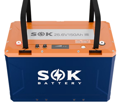 SOK 24V150Ah Battery,Built-in heater & Bluetooth,Victron CAN Comms