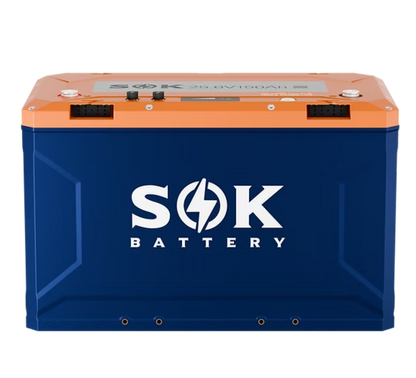 SOK 24V150Ah Battery,Built-in heater & Bluetooth,Victron CAN Comms