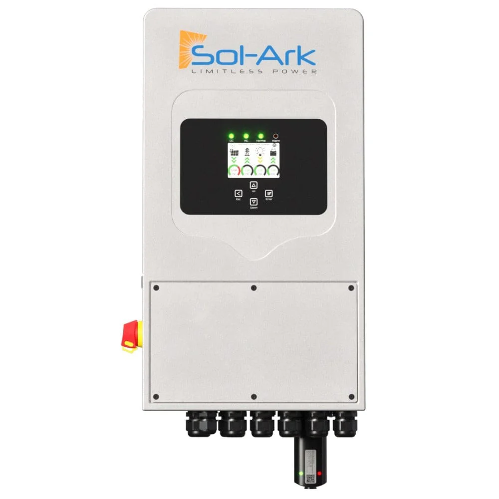 Sol-Ark 5kW Inverter 120VAC, 48VDC, Indoor/Outdoor
