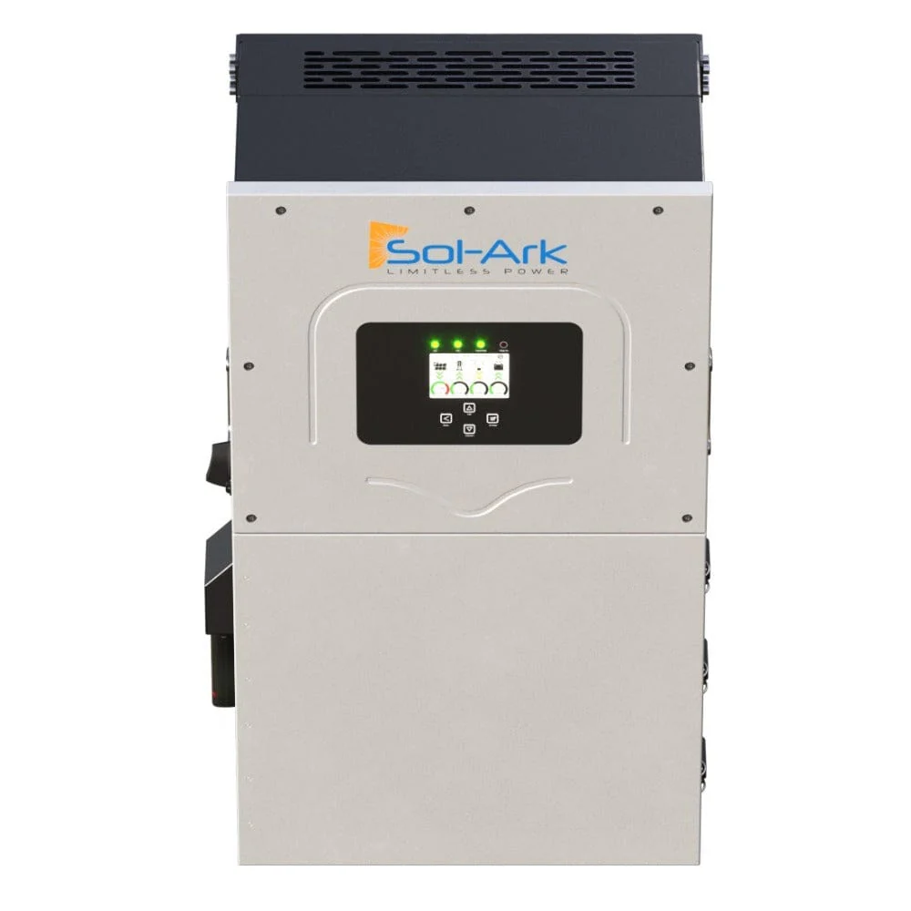 Sol-Ark 15kW Inverter 120/240VAC, 48VDC, Indoor/Outdoor
