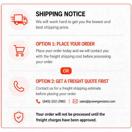 Why Buy From PowerGen Store