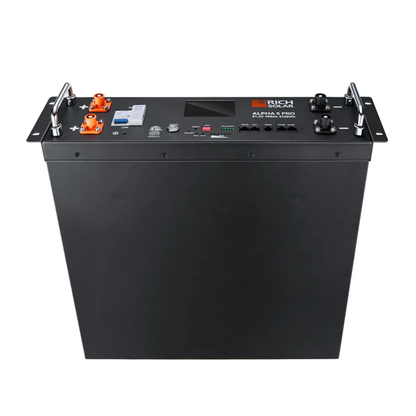 RICH SOLAR - ALPHA 5 PRO | 51.2V 100Ah LiFePO4 Battery | Premium 48V Server Rack Lithium Battery