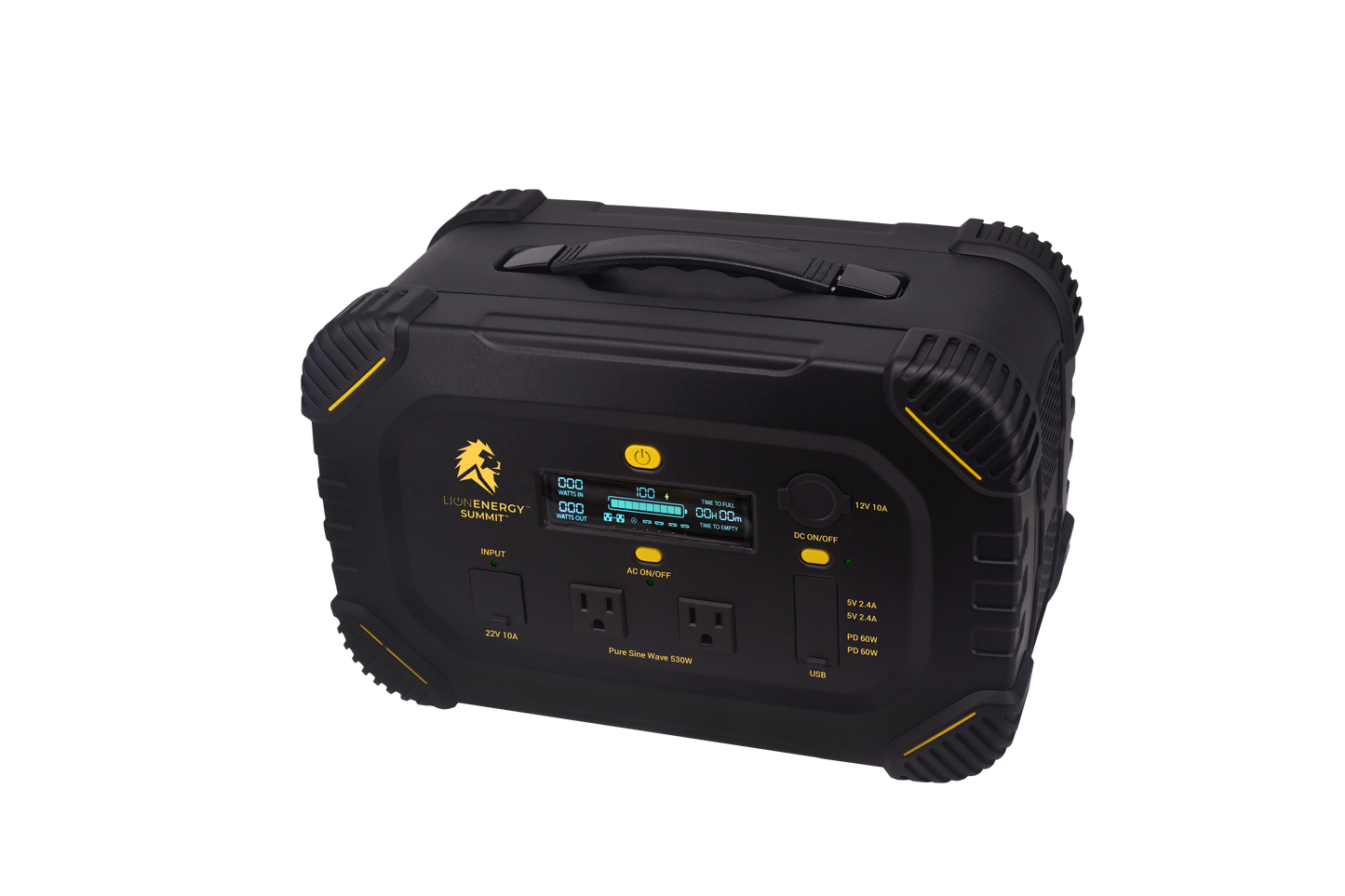 Lion Energy -Lion Summit - 530W/665Wh Portable Generator Kit