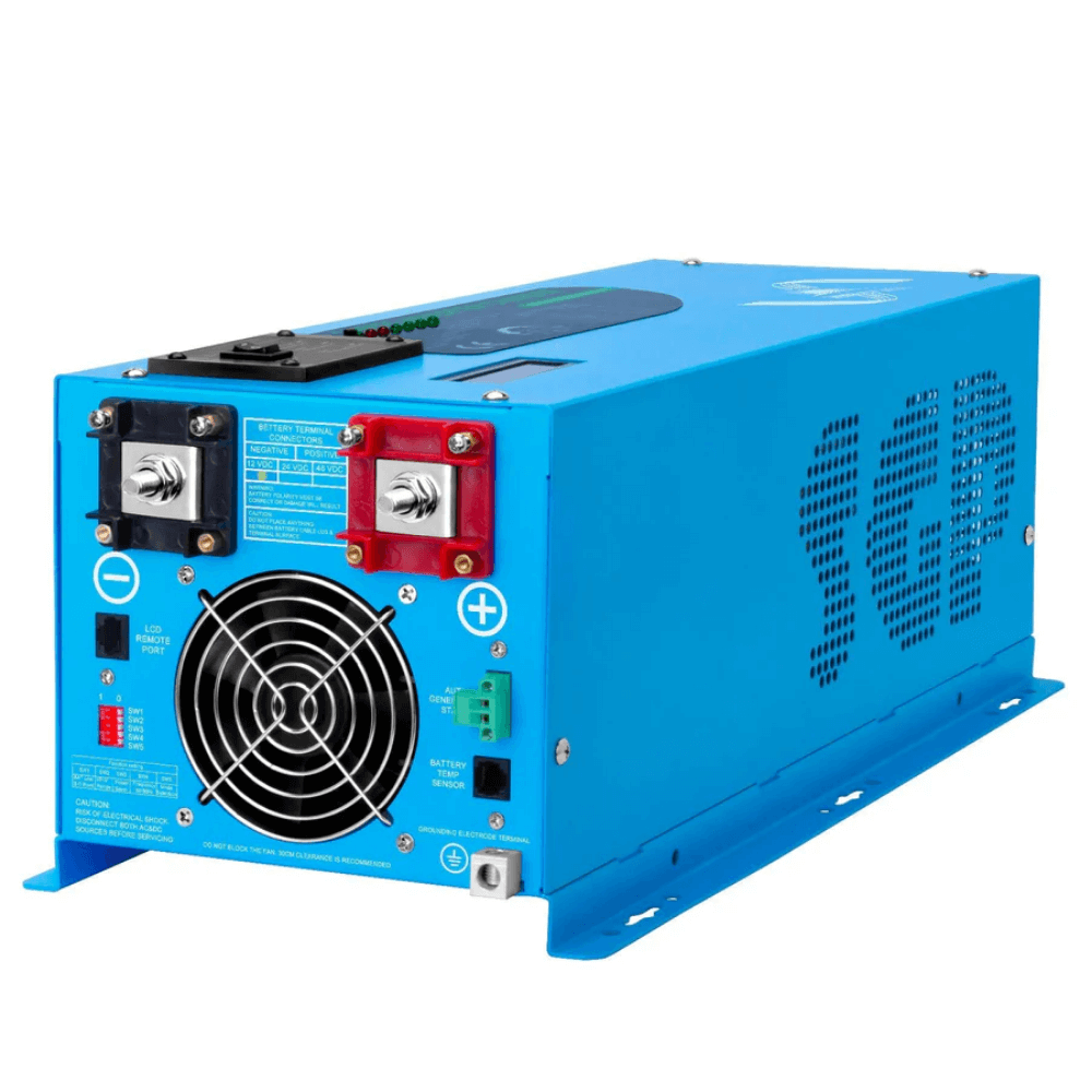 SunGoldPower - 2000W DC 12V Pure Sine Wave Inverter With Charger