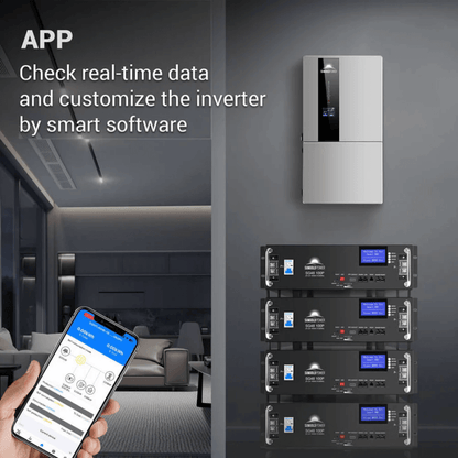 SunGoldPower - 11,400W Hybrid Inverter 48V Split Phase