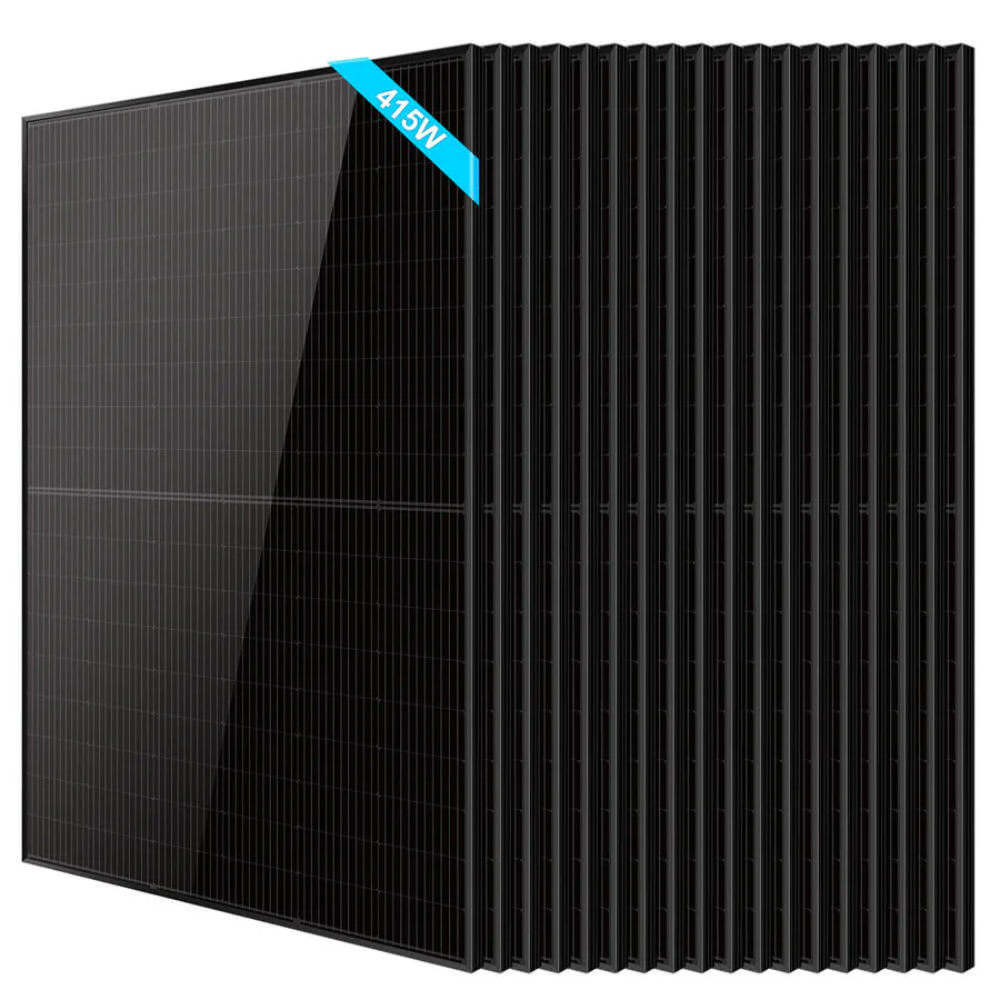 SunGoldPower - 415W Mono Black PERC Solar Panel UL 61730