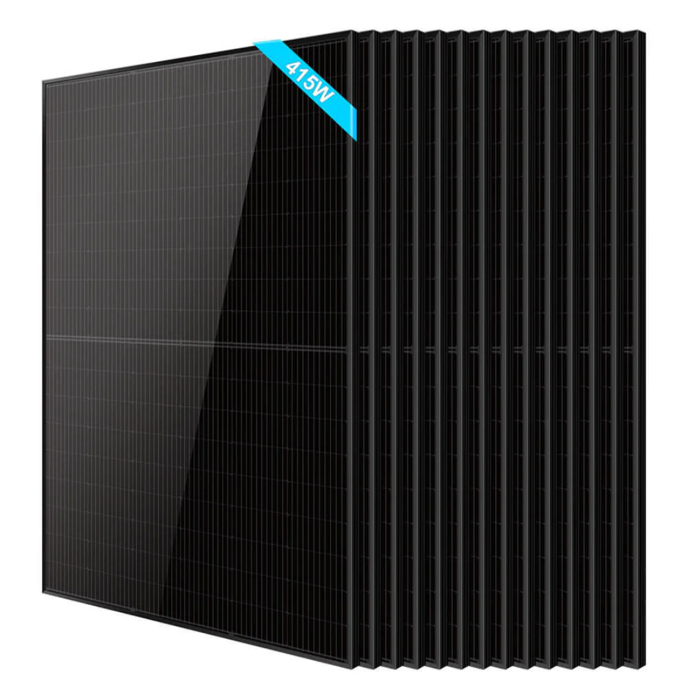 SunGoldPower - 415W Mono Black PERC Solar Panel UL 61730