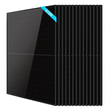SunGoldPower - 415W Mono Black PERC Solar Panel UL 61730