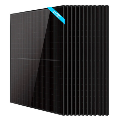 SunGoldPower - 415W Mono Black PERC Solar Panel UL 61730