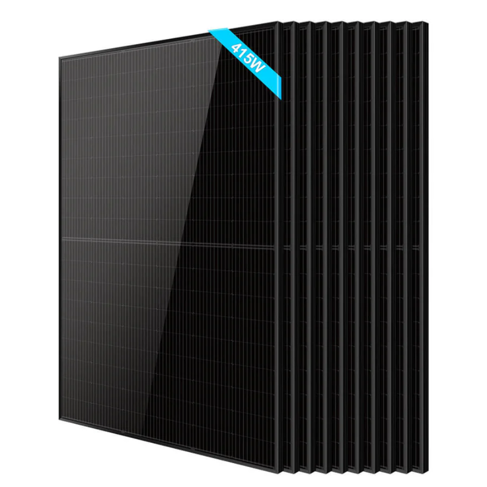 SunGoldPower - 415W Mono Black PERC Solar Panel UL 61730