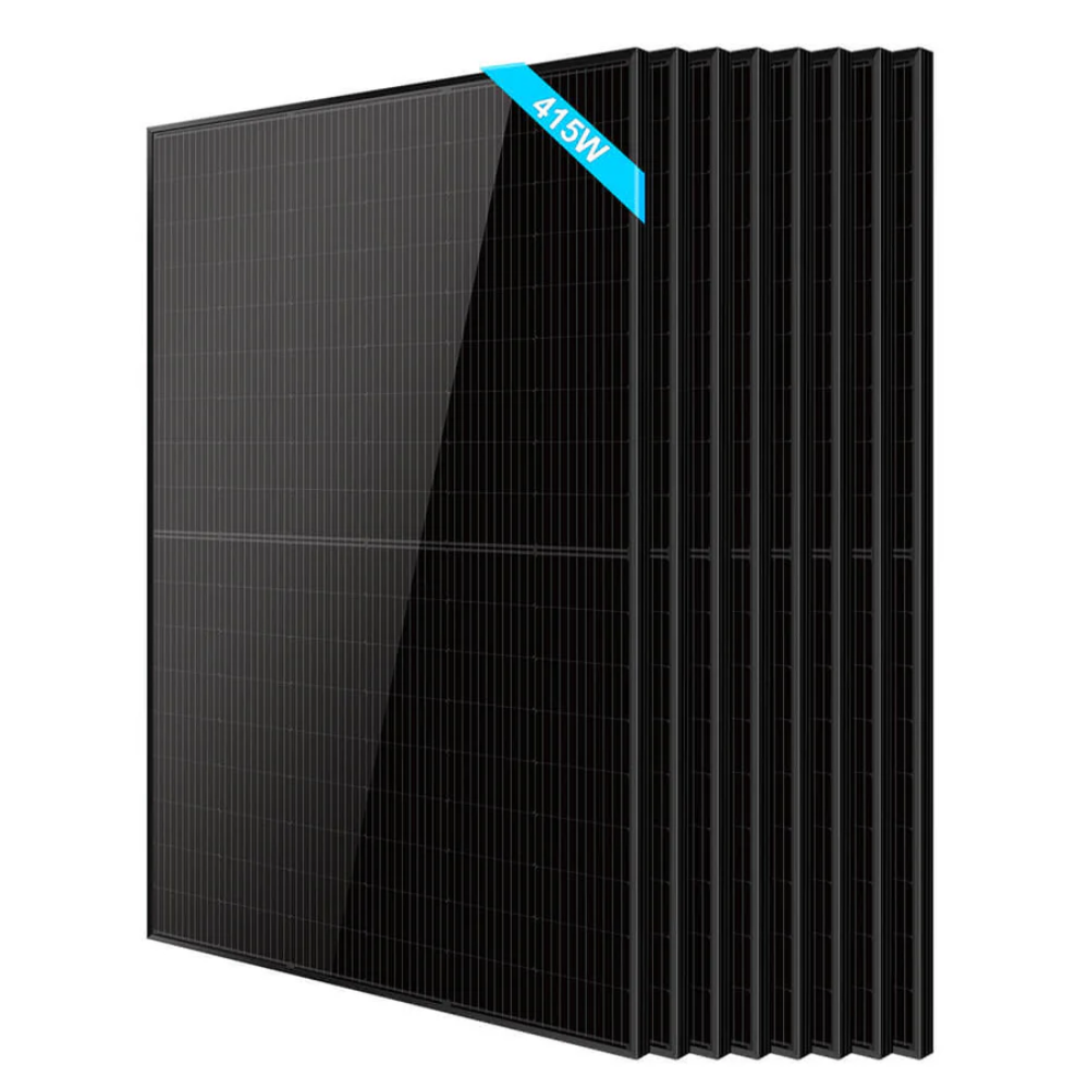 SunGoldPower - 415W Mono Black PERC Solar Panel UL 61730