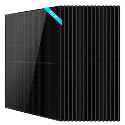 SunGoldPower - 415W Mono Black PERC Solar Panel UL 61730