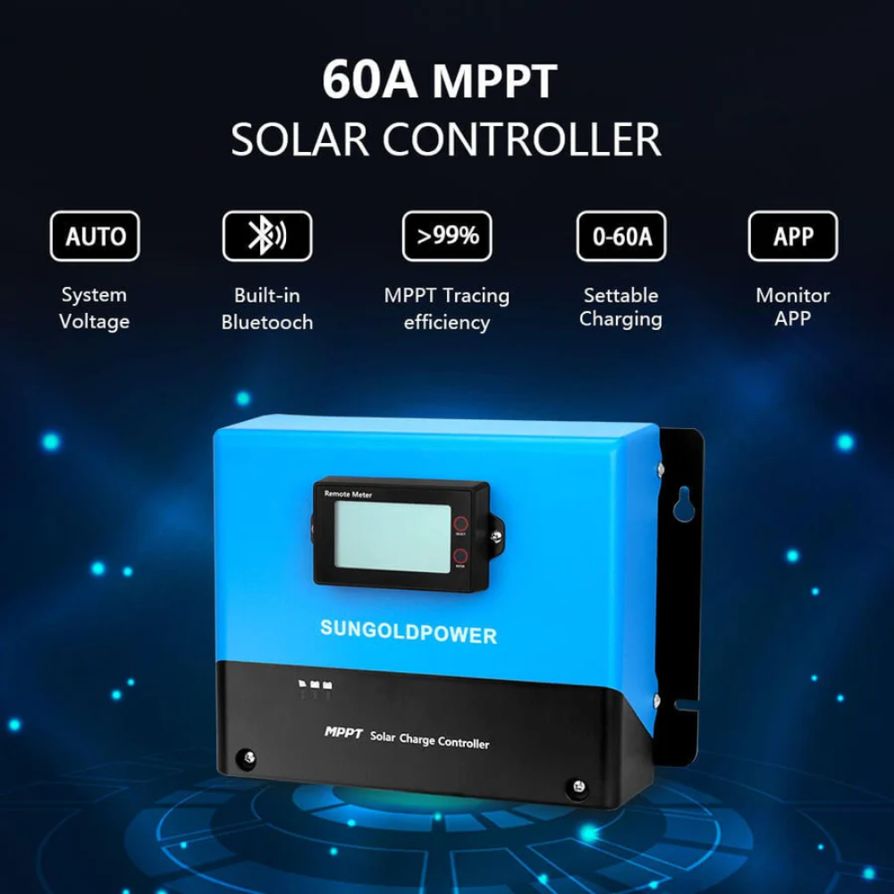 SunGoldPower - Off Grid Solar Kit 3000W Inverter 12VDC 120V Output LifePO4 Battery 600 watt Solar Back Up SGK-PRO3