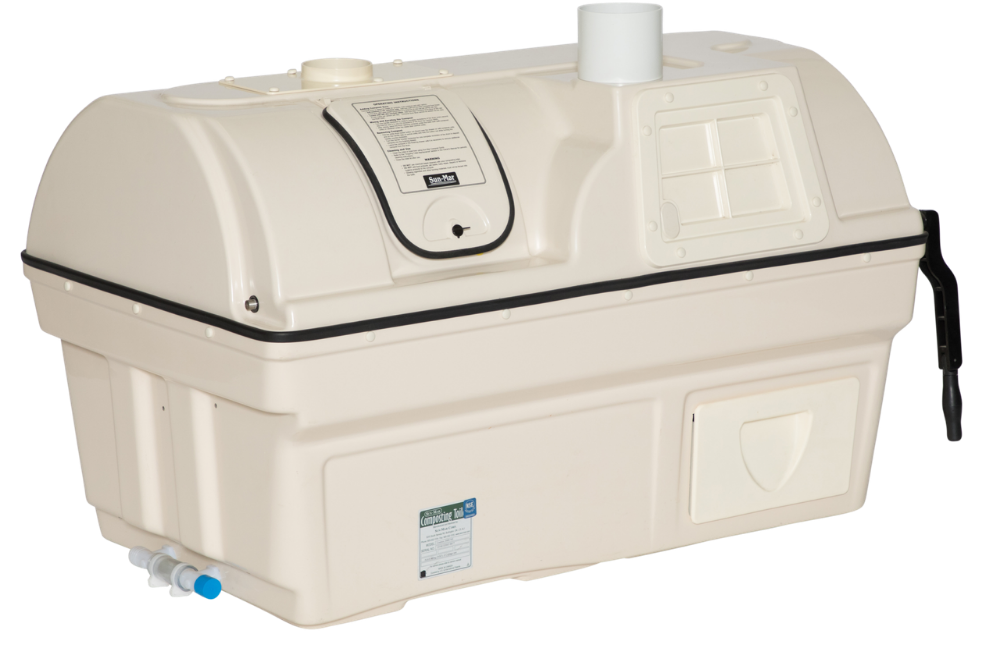 Sun-Mar CENTREX 2000 NE Non-Electric High-Capacity Remote Composting Toilet System