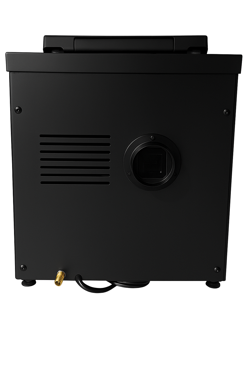 EcoJohn TinyJohn XL BLACK - Waterless Incinerating Toilet
