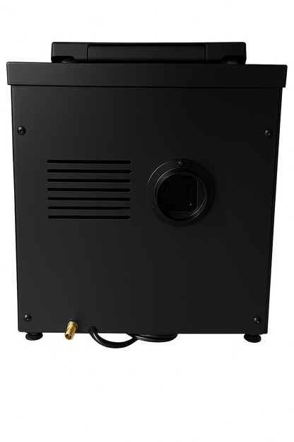 EcoJohn TinyJohn XL BLACK - Waterless Incinerating Toilet