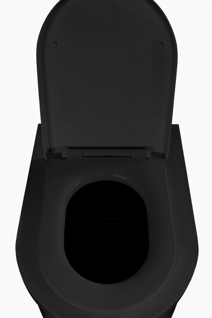 EcoJohn TinyJohn XL BLACK - Waterless Incinerating Toilet