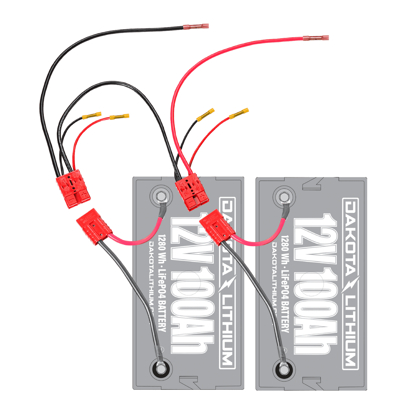 Dakota Lithium 24 Volt Trolling Motor Connection Kit (With On Board Charging)